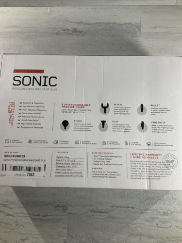 Sonic Handheld Percussion Massage Gun - Deep Tissue Massager (6922752983223)